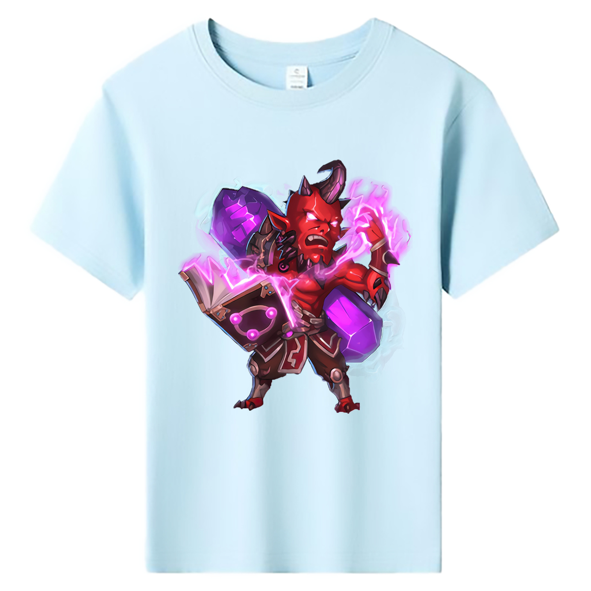（画像用） リーグ・オブ・レジェンド League of Legends LOL 綿100％キッズTシャツ（フロントプリント）
